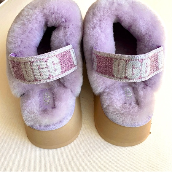 UGG Funkette Stellar Sequin Platform Slippers - Picture 4 of 13
